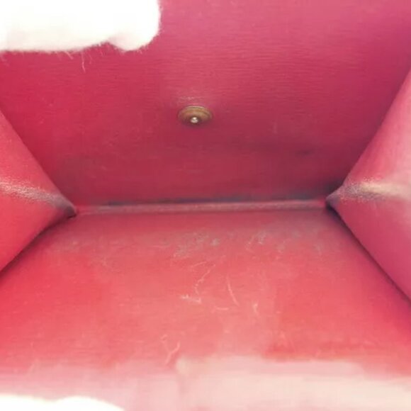 LOUIS VUITTON W Hook Wallet Epi Epi Leather Authentic Used - Picture 7 of 8